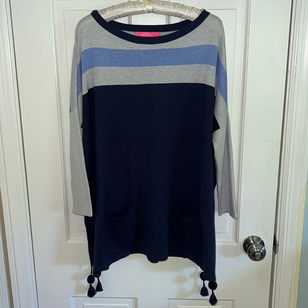 Lilly Pulitzer Cool Max Tunic/Sweater, Size L